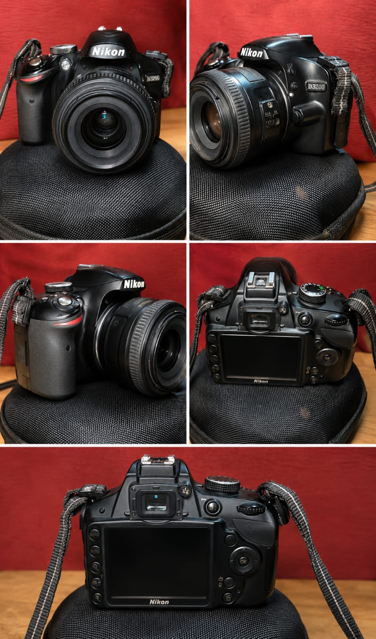 Nikon D3200 DSLR Camera with 18-55mm Lens