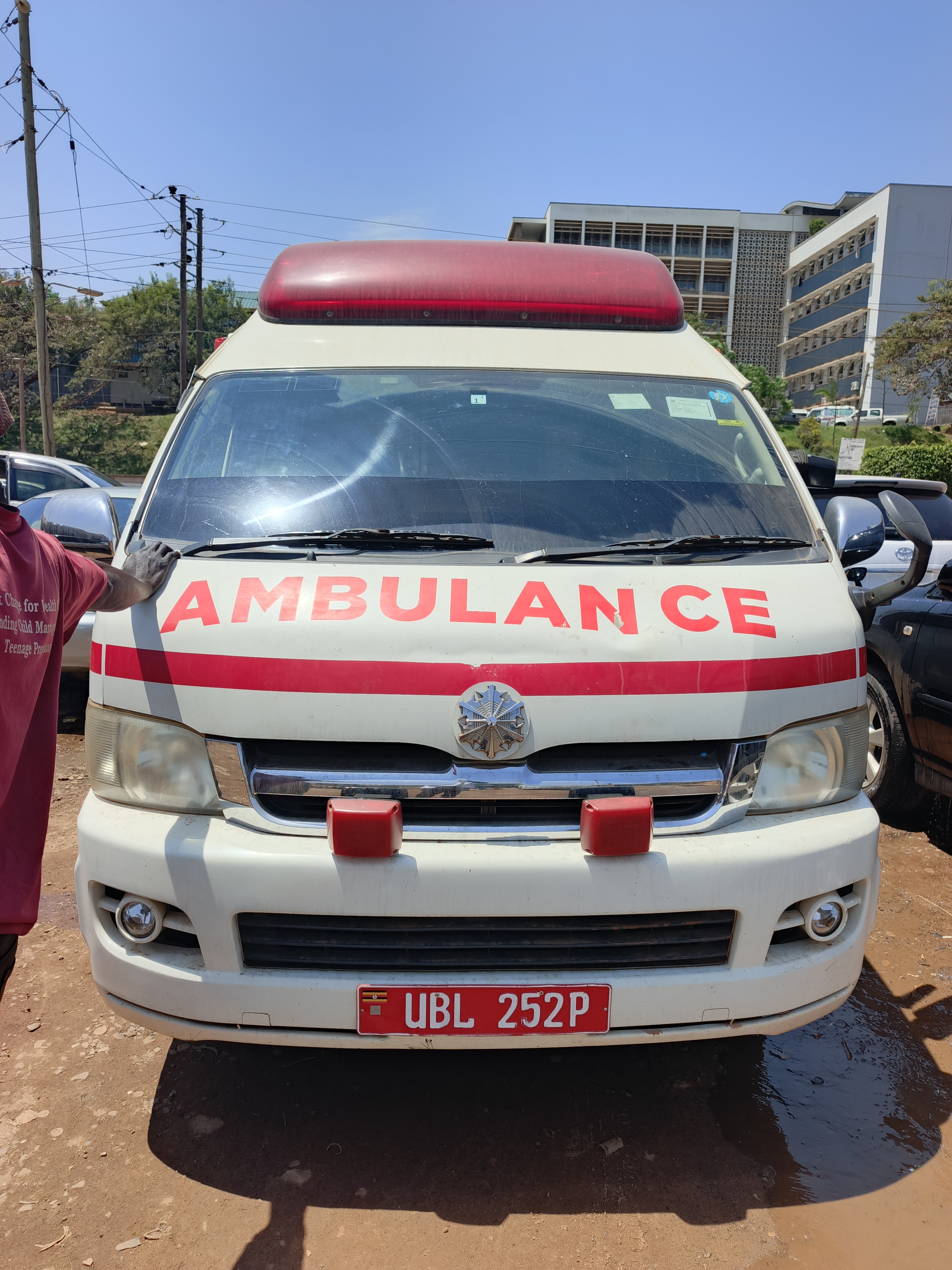 Toyota HiAce Ambulance Van - Uganda Registered, Right-Hand Drive, UBL 252P