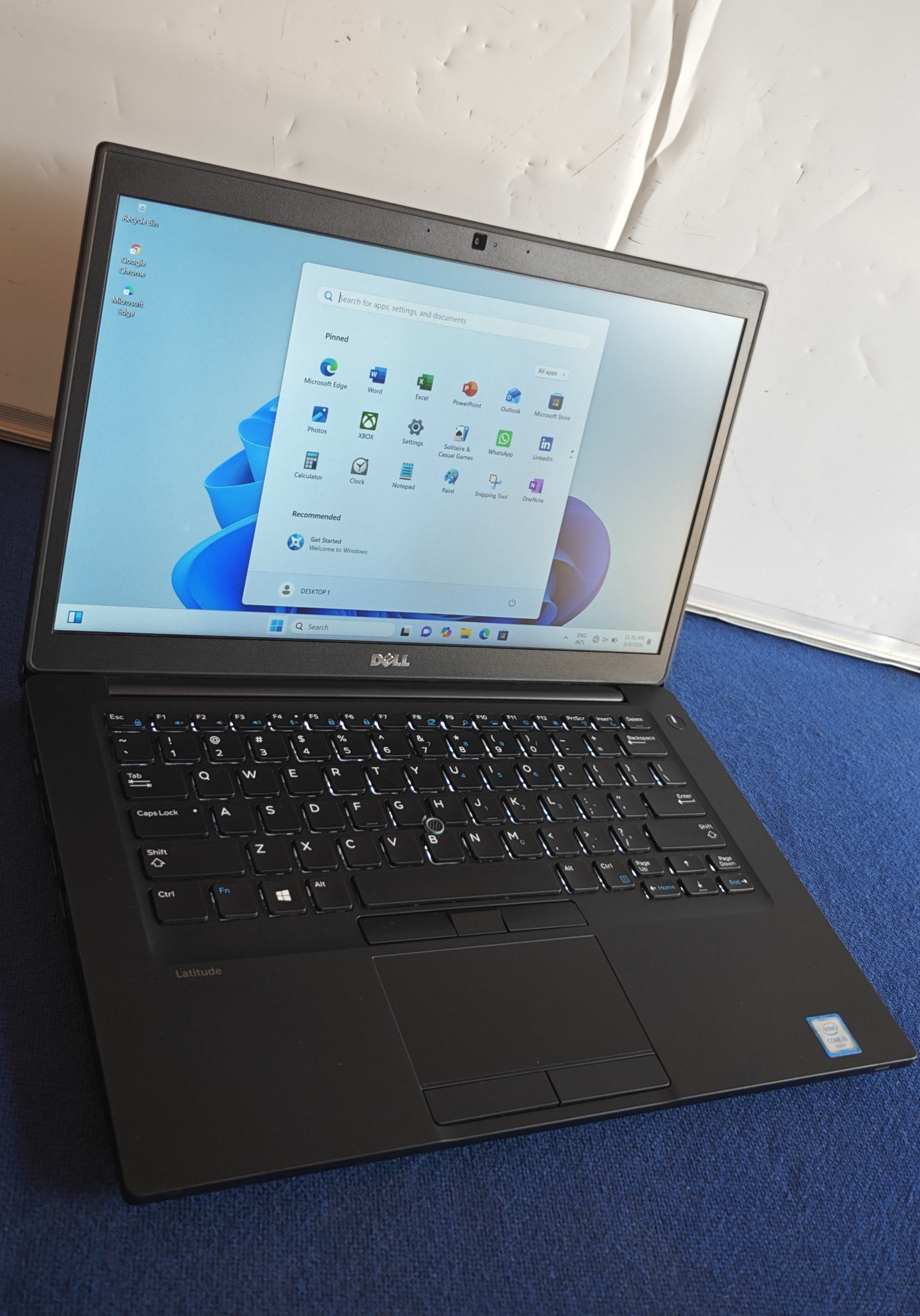 Dell Latitude 7480 - Intel Core i5-6360U (6th Gen) 2.00GHz, 8GB RAM, 238GB SSD, Windows 11 Pro, 14" HD Display - UGX 600,000