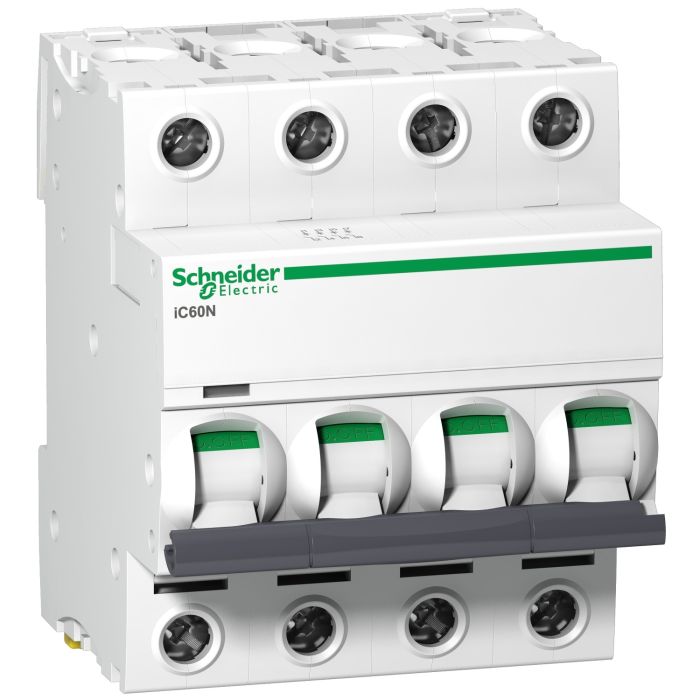 Schneider Electric Acti9 iC60N MCB – 4P 32A C-Curve