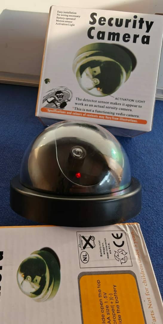 "Dummy Security Camera" | Fake Dome CCTV  🎥