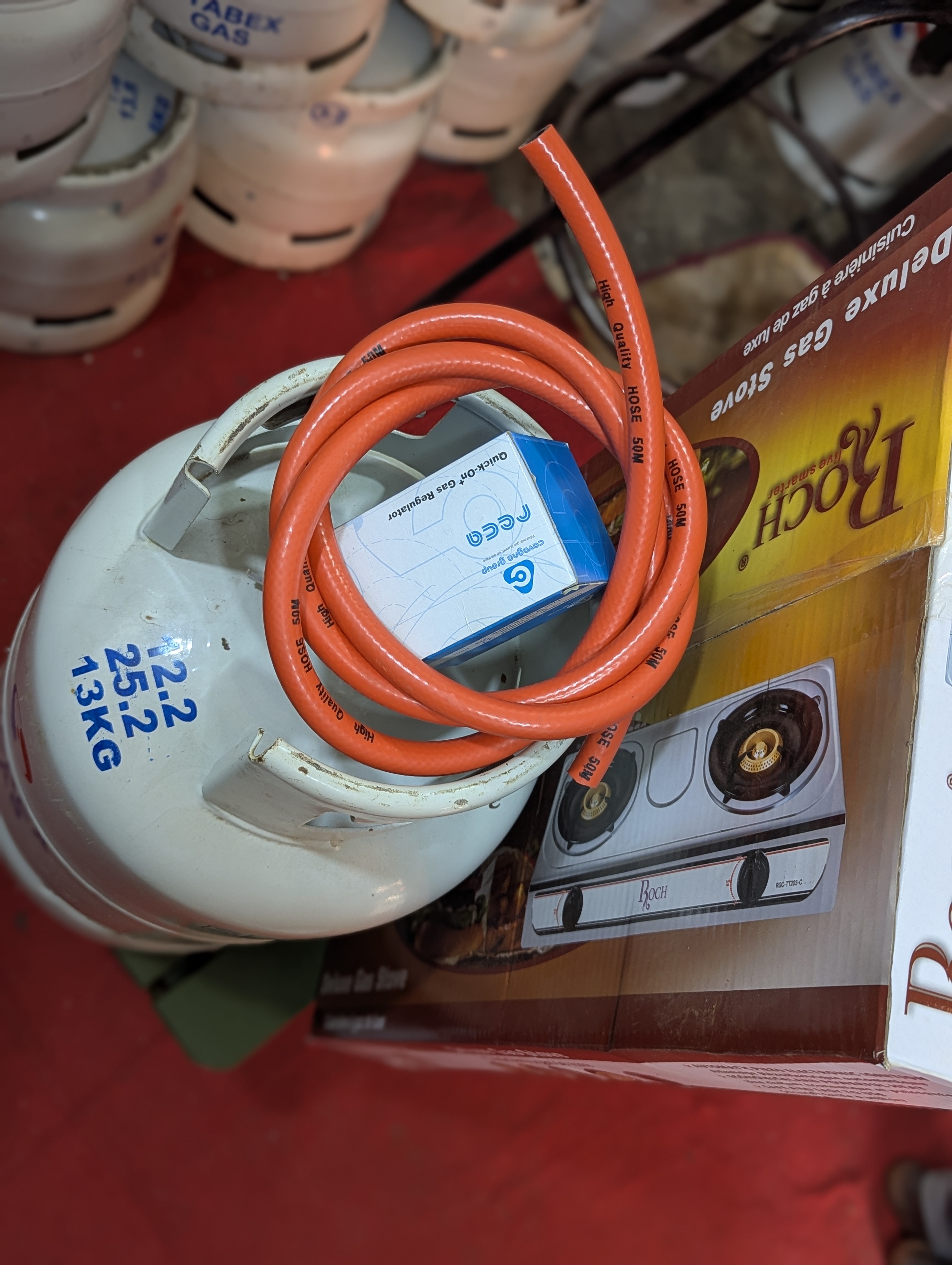 13kg stabex gas+ Auto durable double gas plate