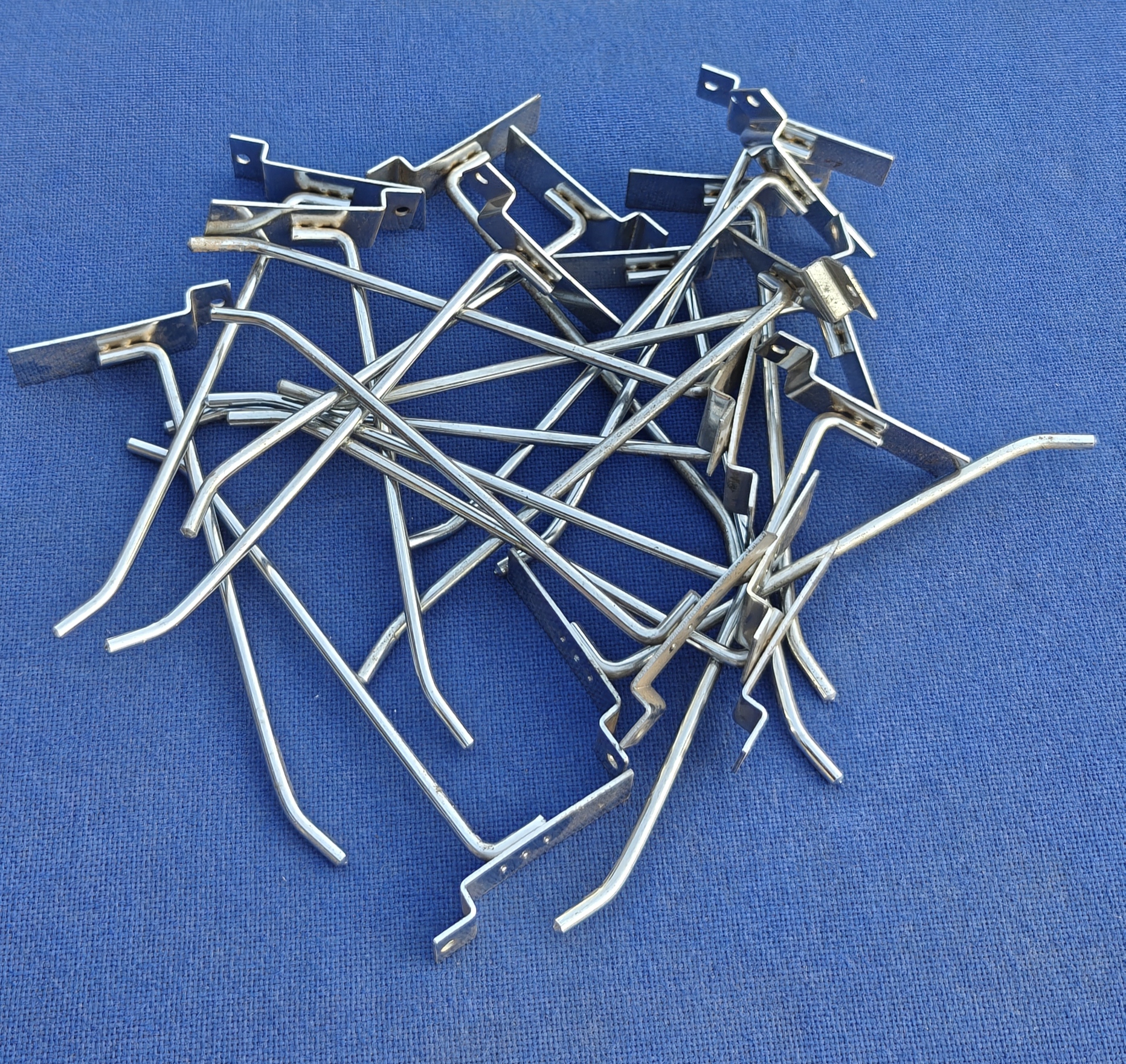 Metal Spring Clips and Fasteners Assorted Lot