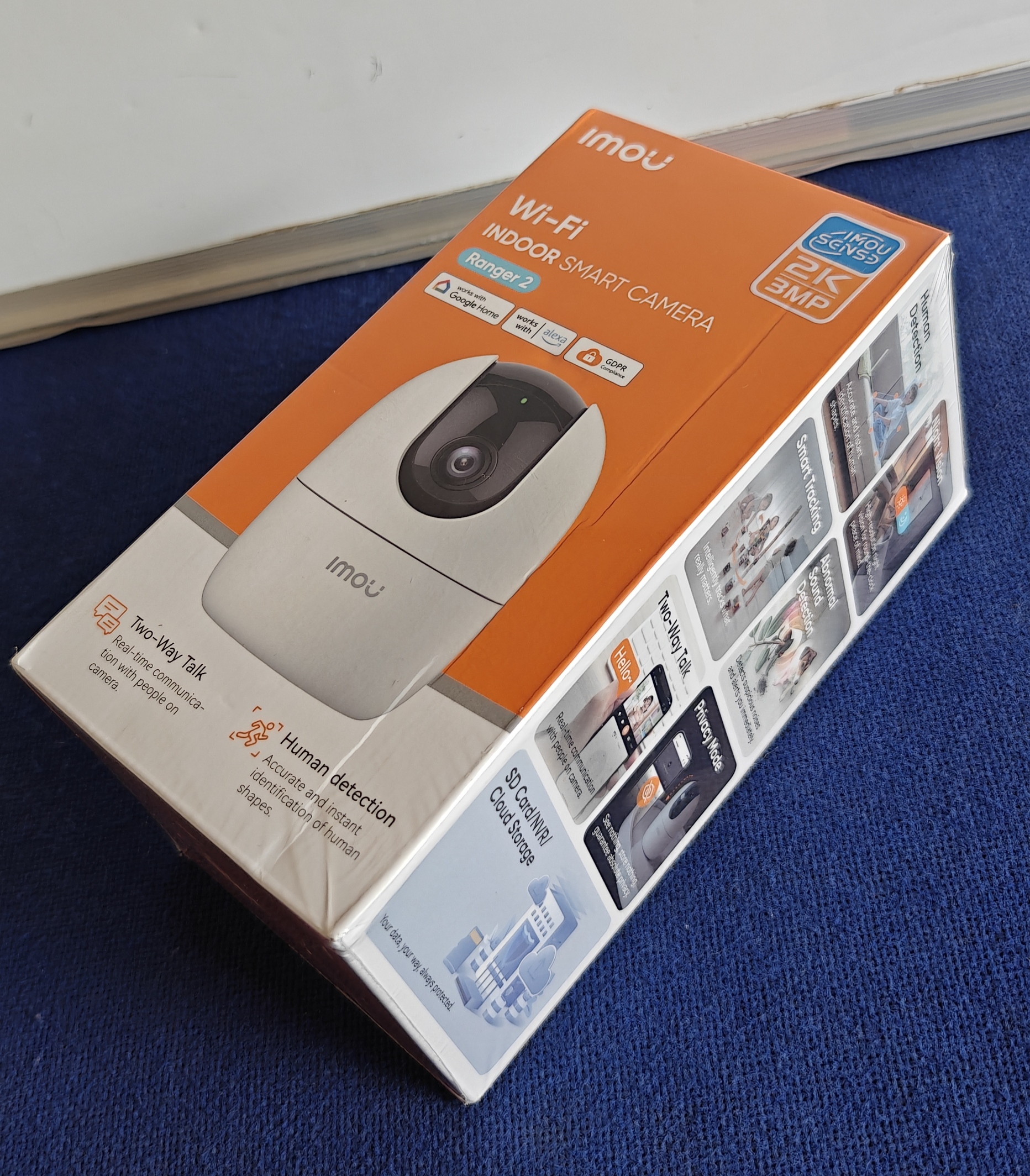 Imou Wi-Fi Indoor Smart Camera Ranger 2 - 2K Resolution