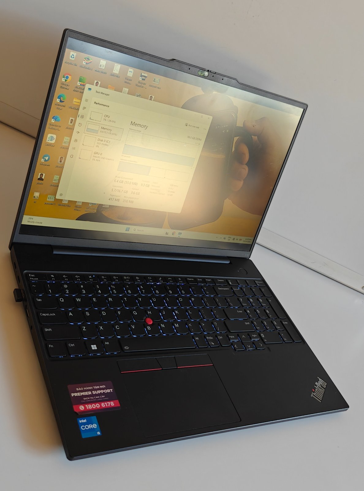 Lenovo ThinkPad 13th Gen Intel Core i5 Laptop - 16GB RAM
