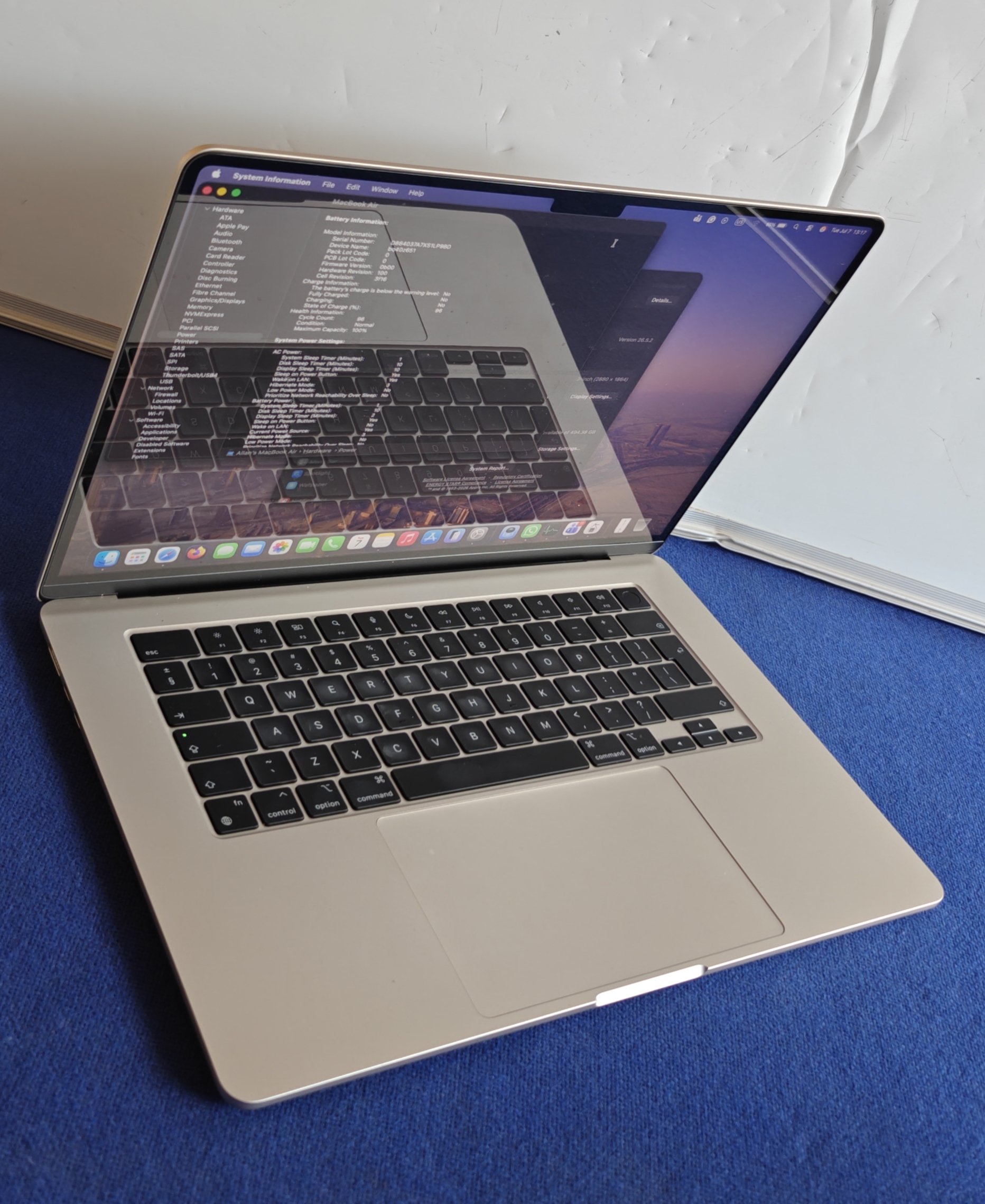 MacBook Air 15" M3 (2024) – UGX 2,500,000