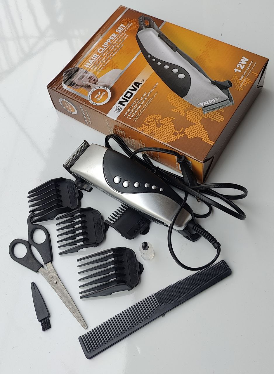 NOMA Hair Clipper Set with Multiple Attachments