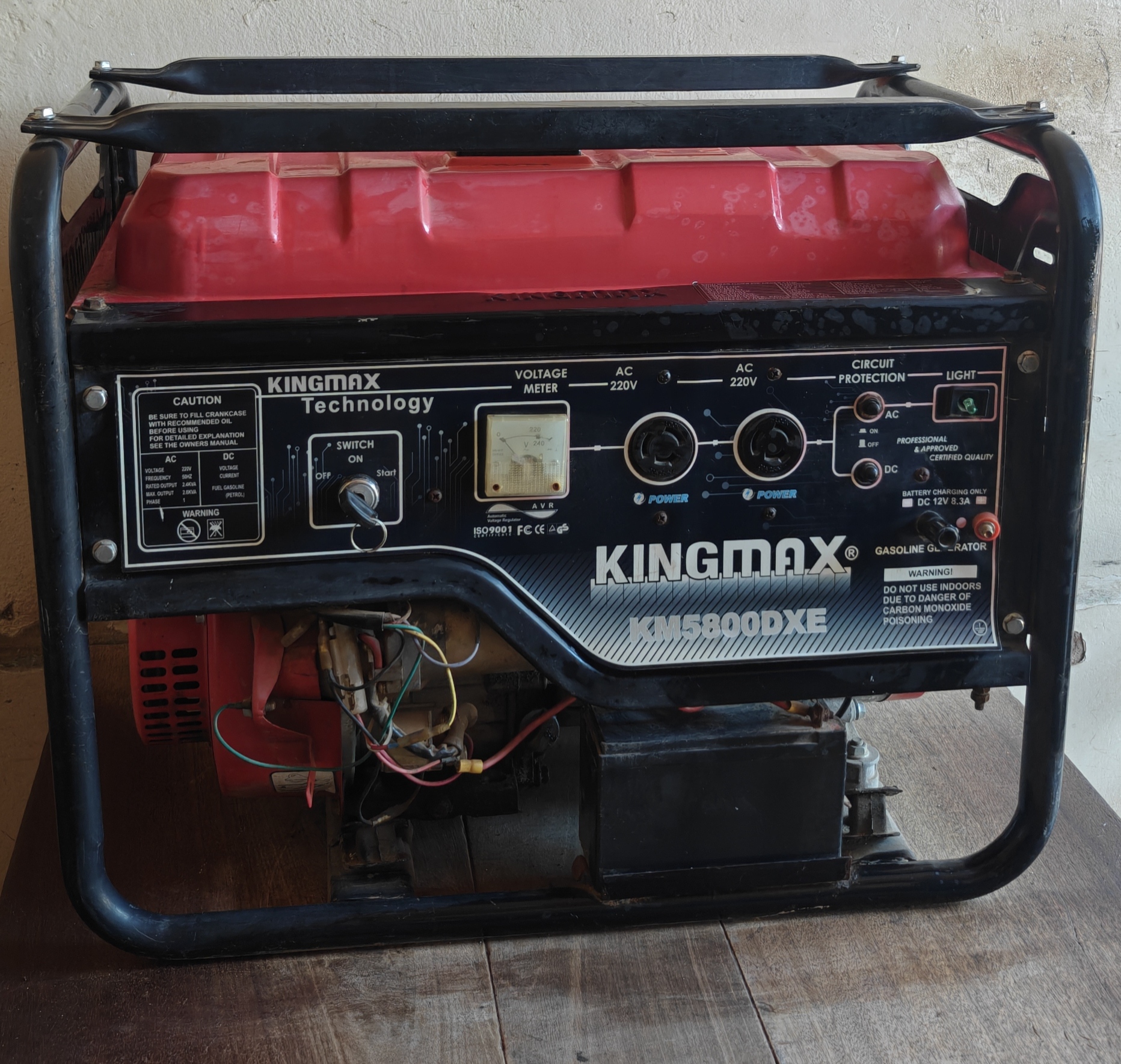 Kingmax KM5800DXE Gasoline Generator 5.8KW
