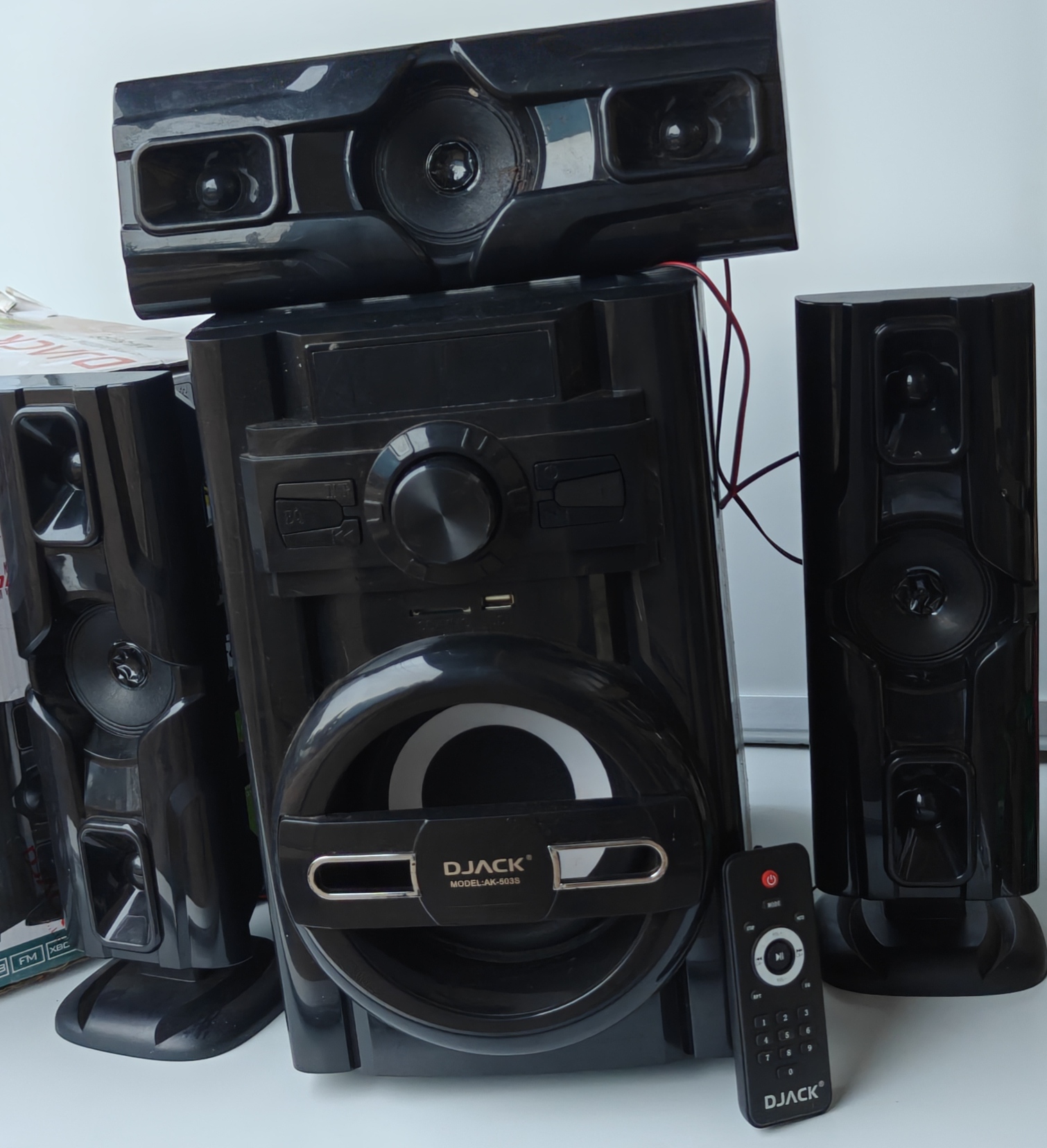 DJACK 3.1 Home Theatre System with Remote Control