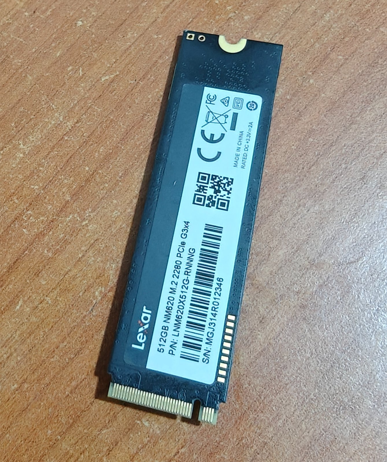 Lexar 512GB NVMe M.2 SSD - PCIe 3.0 High Performance