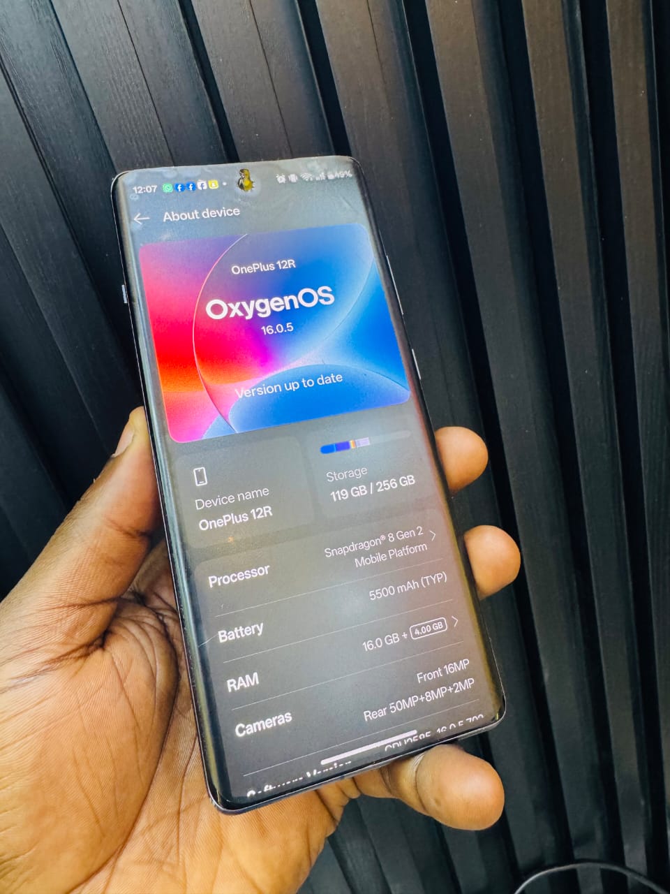 One plus 12R