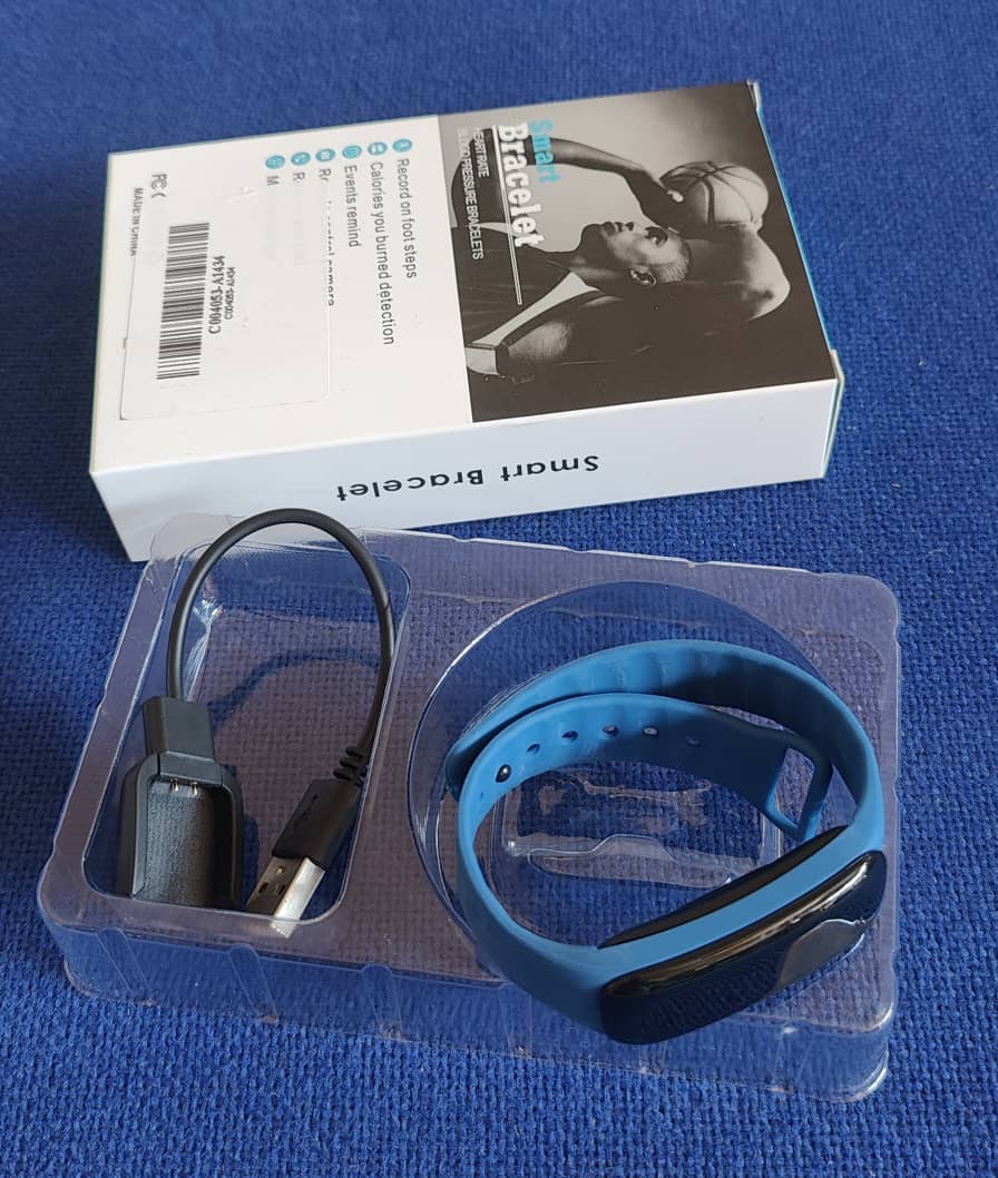 Smart Bracelet Fitness Tracker - Blue