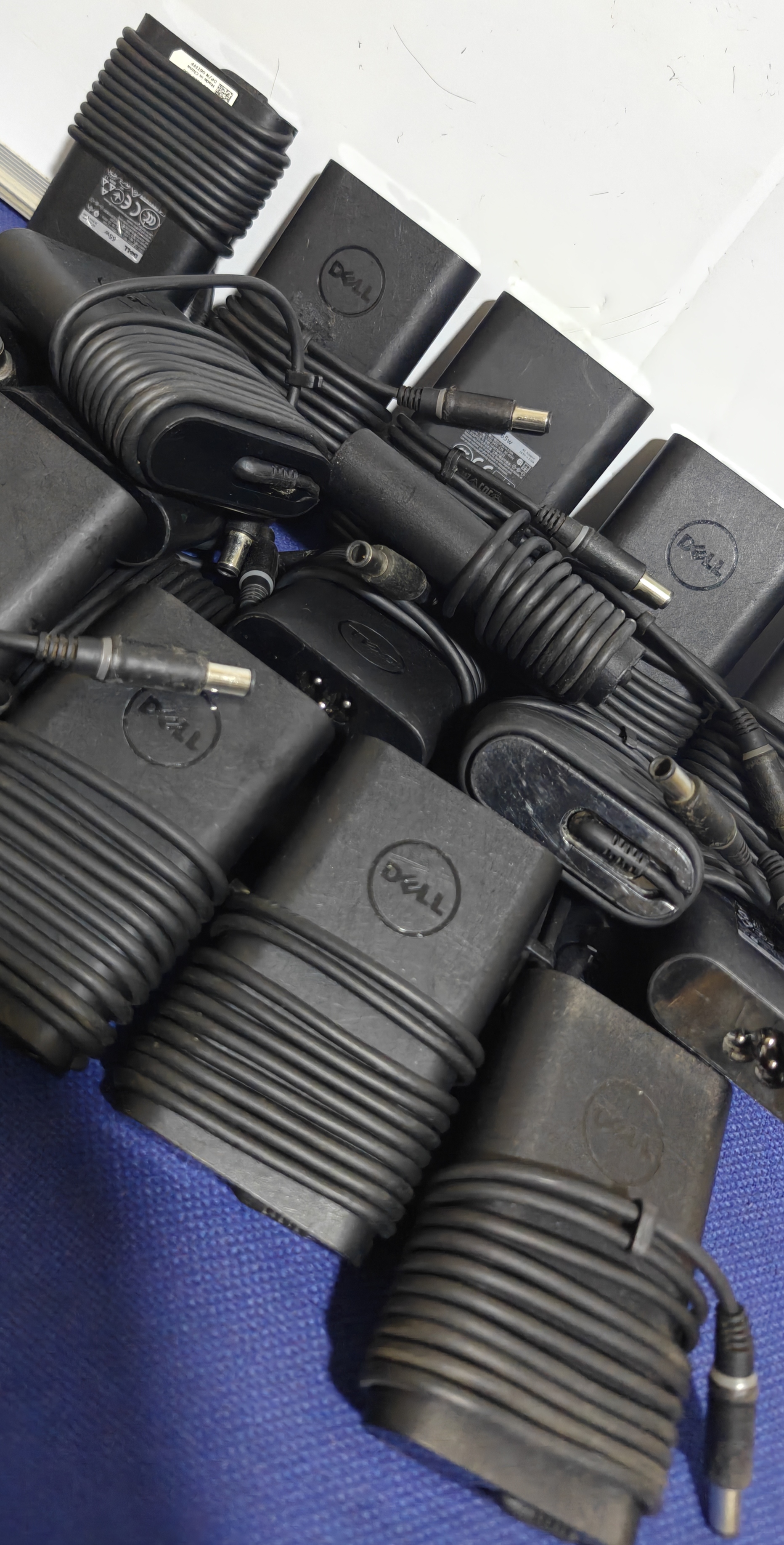 Dell Laptop Power Adapters - Bulk Lot (6 Units)