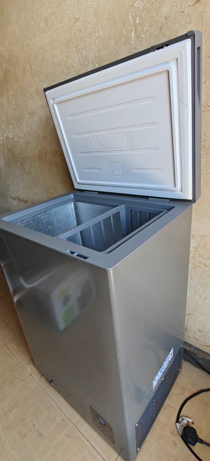 Smartek SCF13 Chest Freezer 97L - Silver