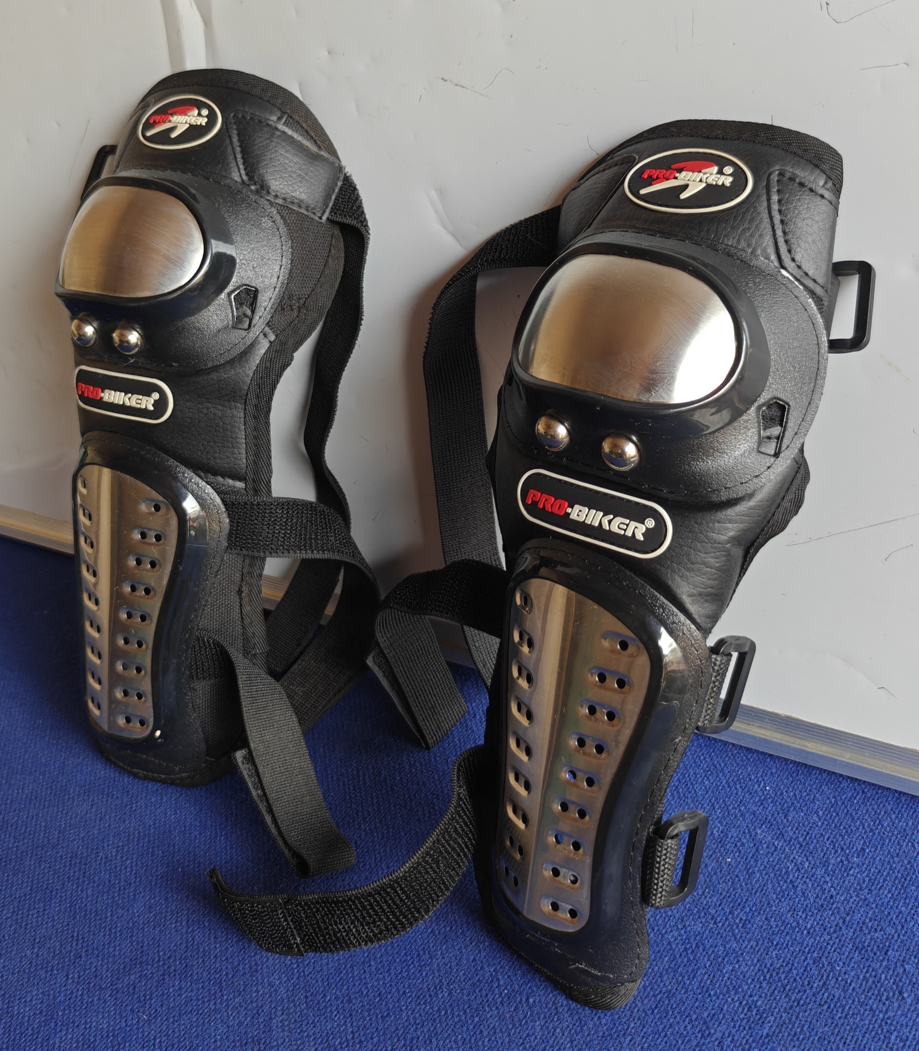 Pro-Biker Motorcycle Knee and Elbow Protective Gear Set