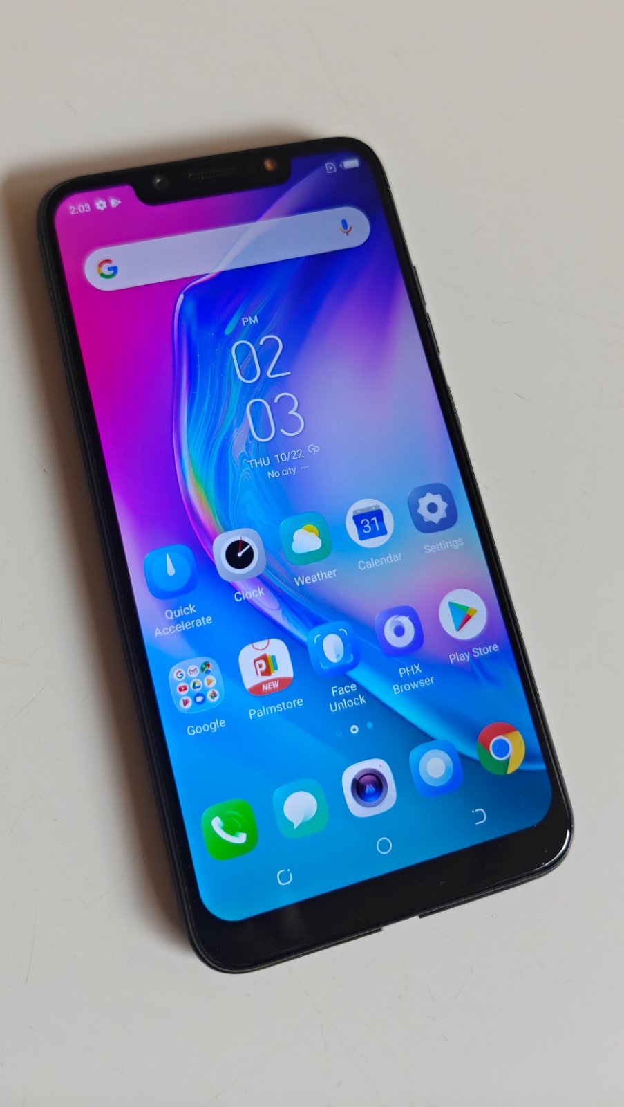 TECNO Phantom X Black Smartphone - Good Condition