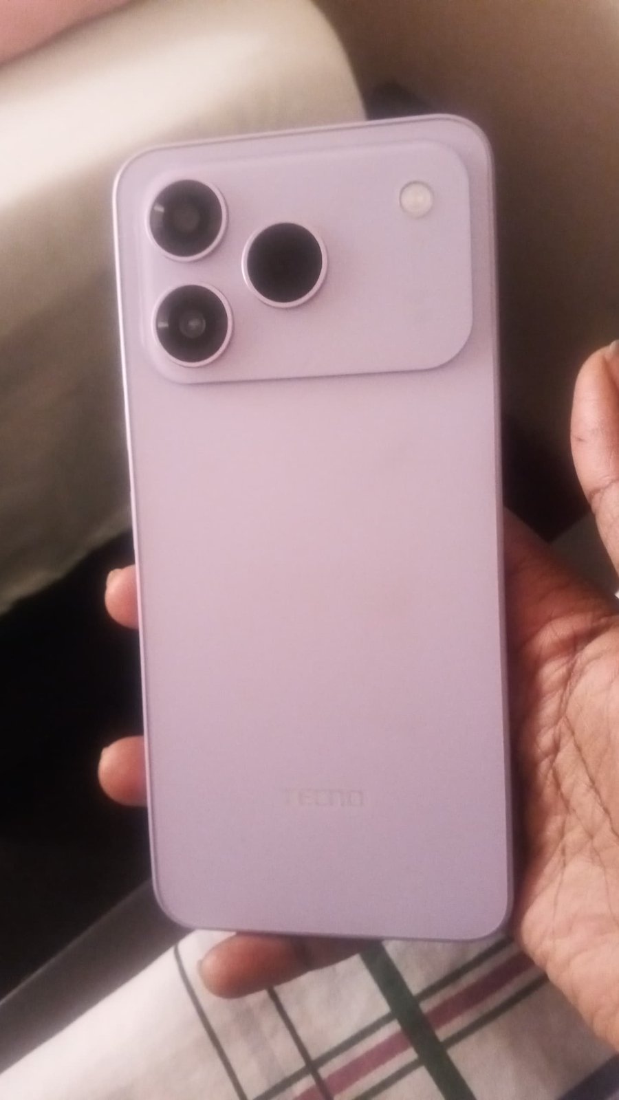 Tecno Smartphone (Lilac Purple) - UGX 200,000