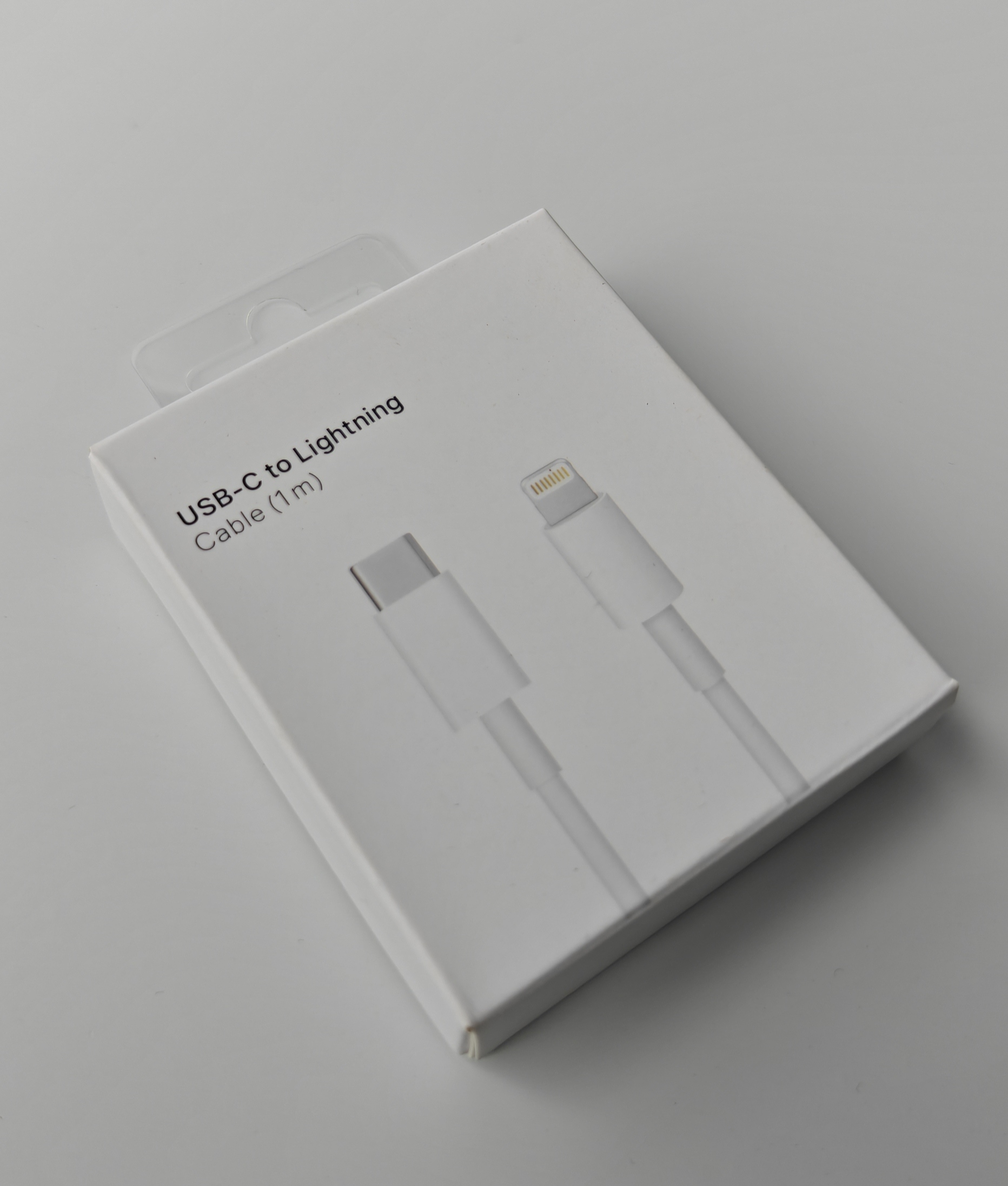 USB-C to Lightning Cable 1m - White