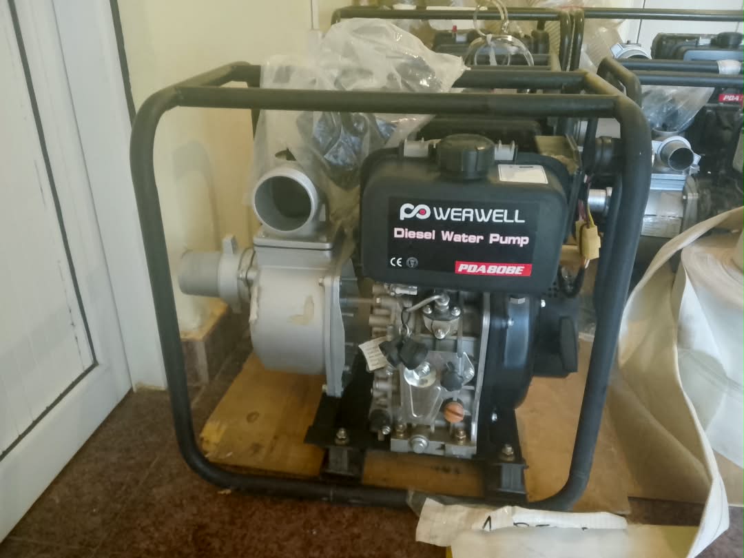 Powerwell Diesel Water Pump PDA80BE - 3 Inch