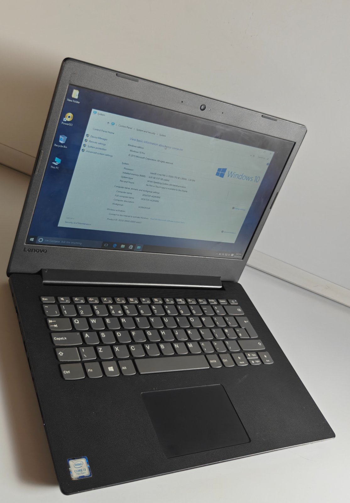 Lenovo V130 Core i3 7th Gen 4GB 14" Win 10 Pro - UGX 350,000