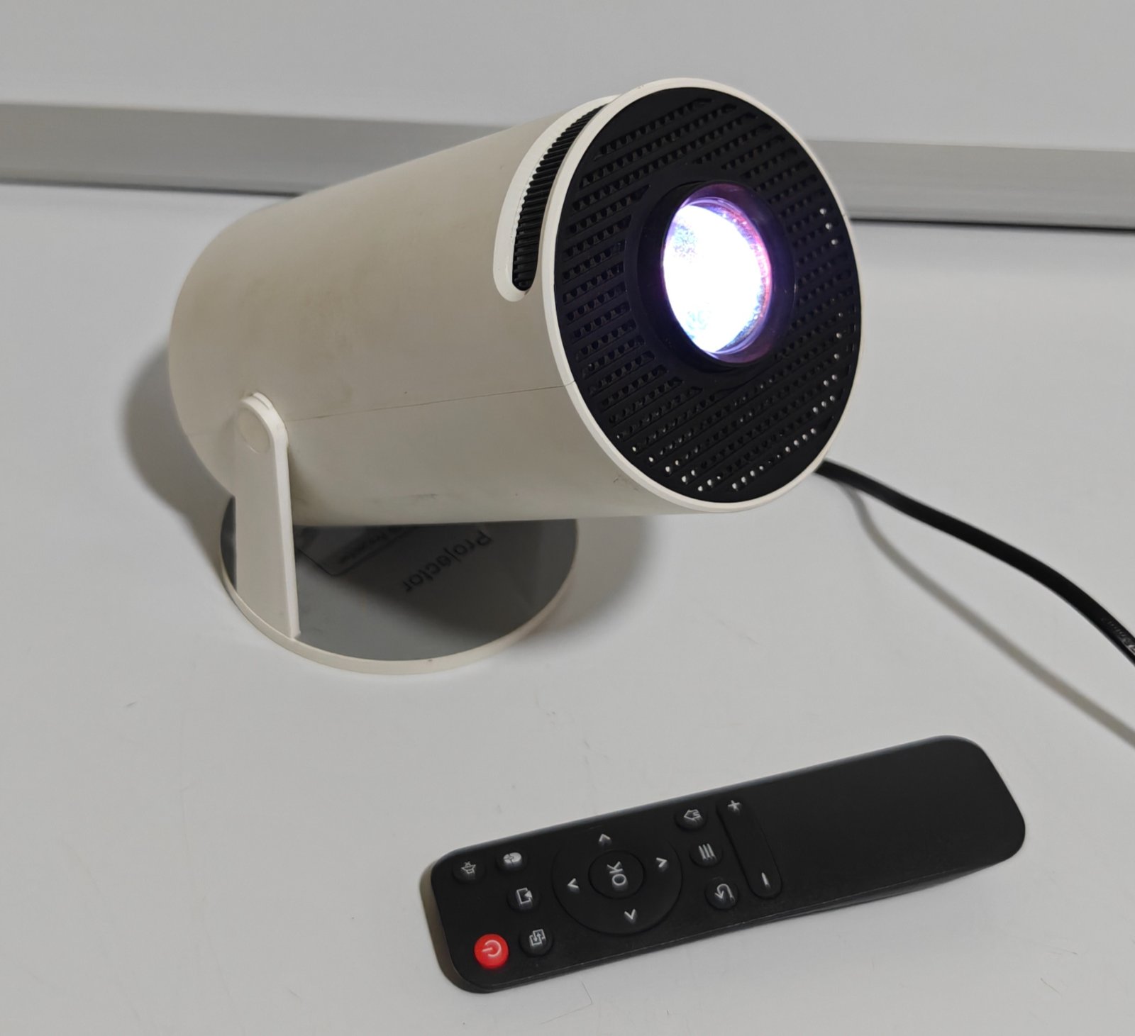 Smart Portable LED Projector with Remote Control