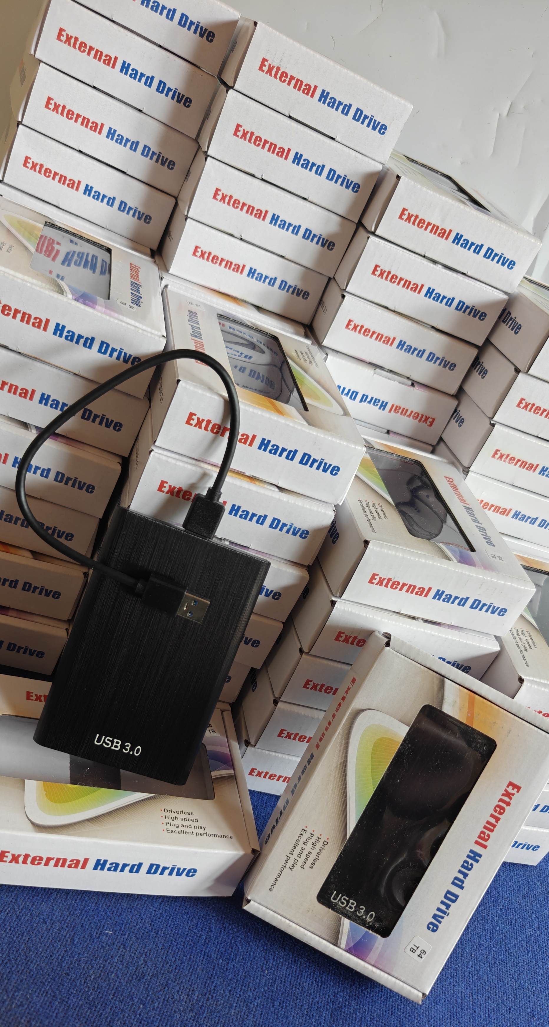 USB 3.0 External Hard Drive 2.5"  64GB