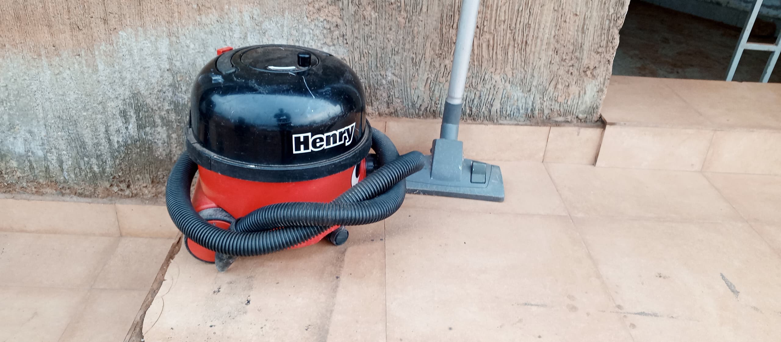 Henry Wet and Dry Vacuum Cleaner - Red and Black