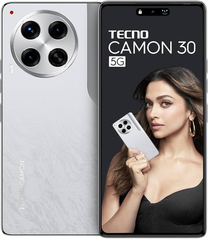 TECNO CAMON 30 5G - White Smartphone