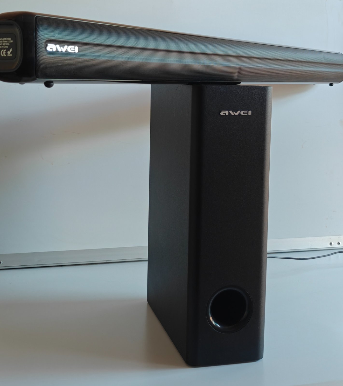 AWEI Y330 Soundbar with Subwoofer - Black