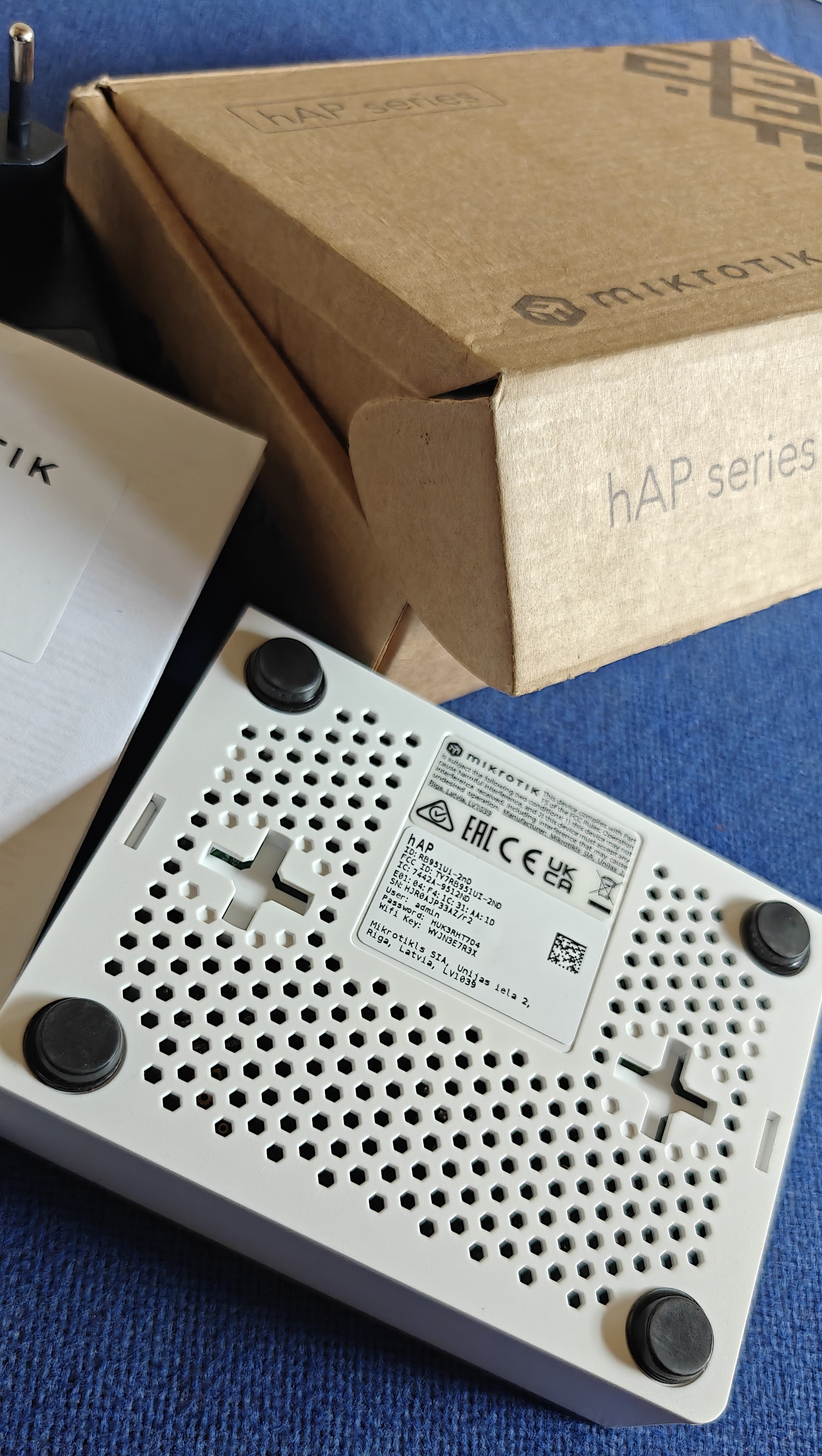MikroTik hAP series WiFi Router - New in Box