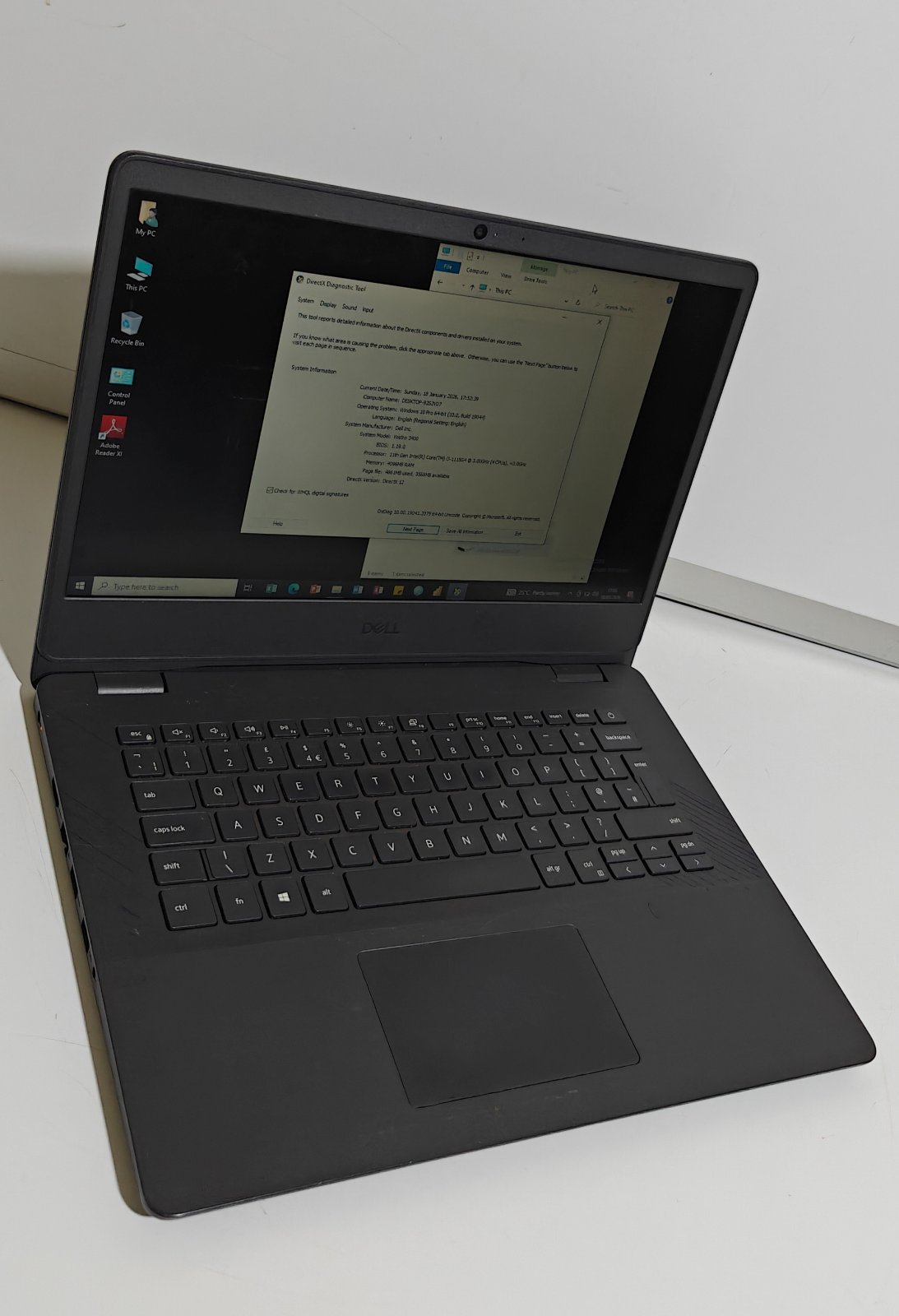 Dell Vostro 3400 Laptop - 11th Gen i3, 4GB RAM, 931GB Storage