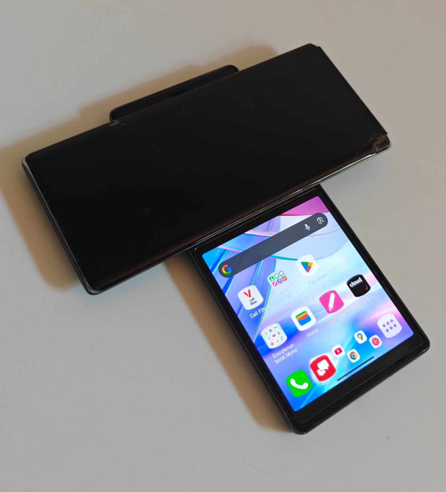 LG Wing Foldable Smartphone - Black