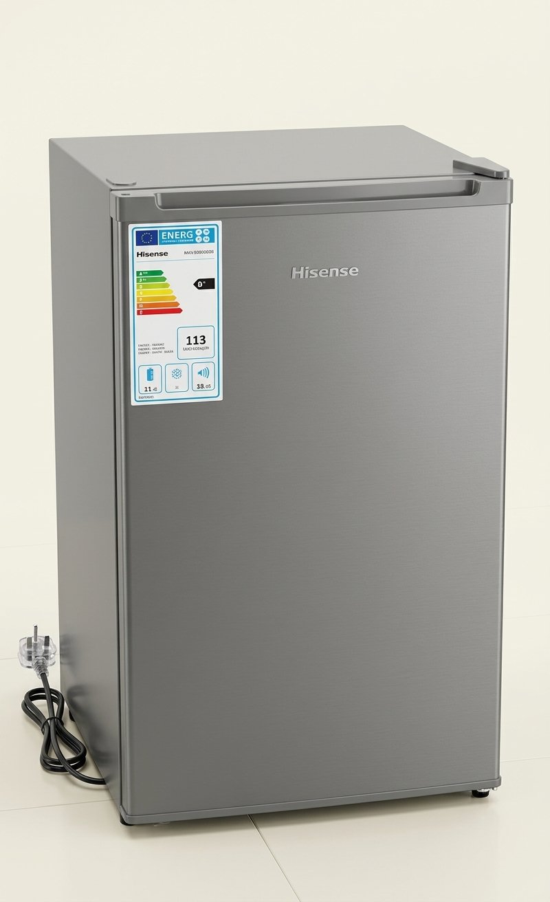 Hisense Single Door Refrigerator 113L - Silver