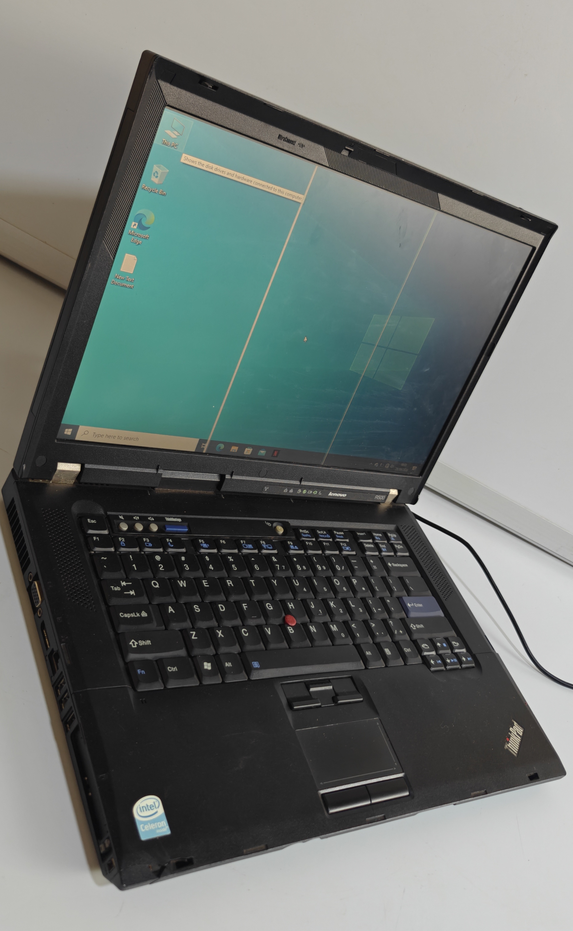 Lenovo ThinkPad R500 Celeron 575 2.00GHz, 2GB RAM, 80GB HDD, Windows 10 Pro – UGX 120,000