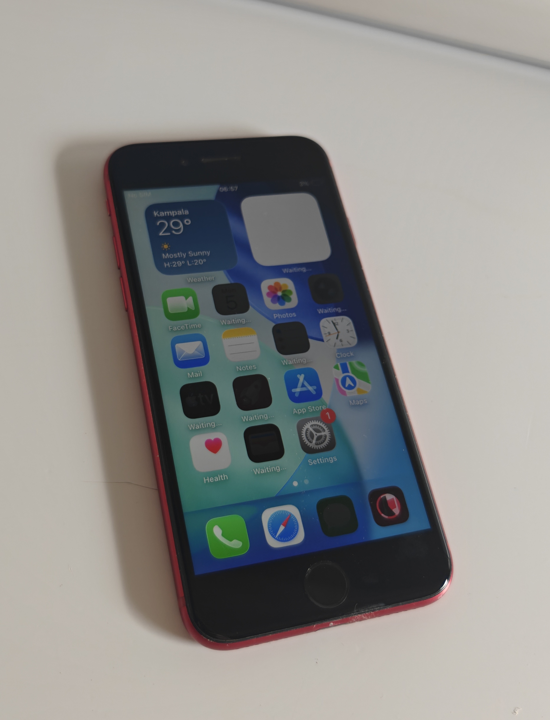 iPhone SE (2020), 128GB, Red, Factory Unlocked