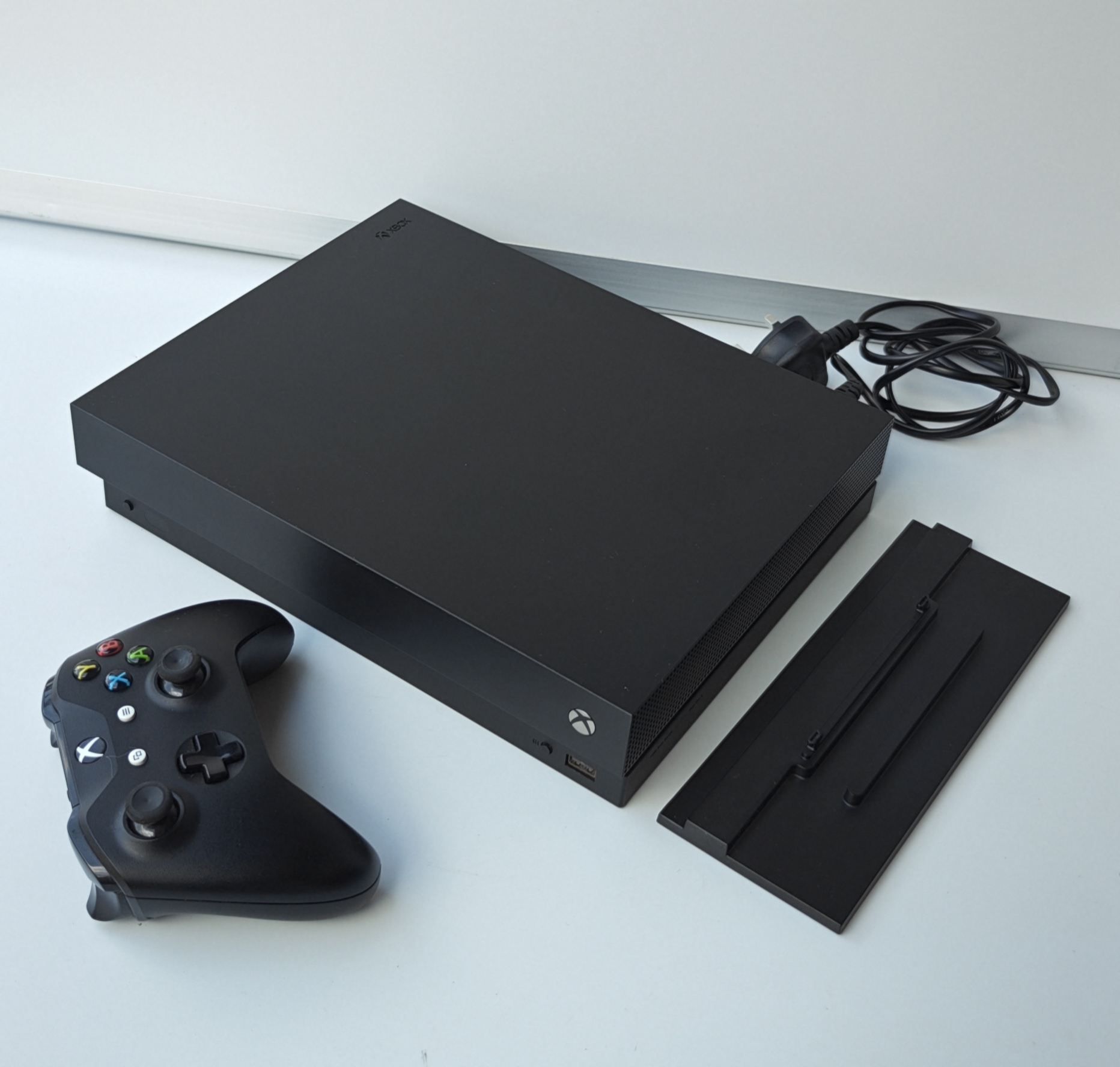 Xbox One X Gaming Console with Controller and External Storage