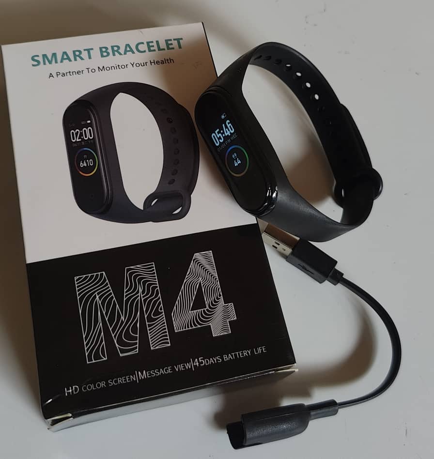 M4 Smart Bracelet Fitness Tracker - Health Monitor