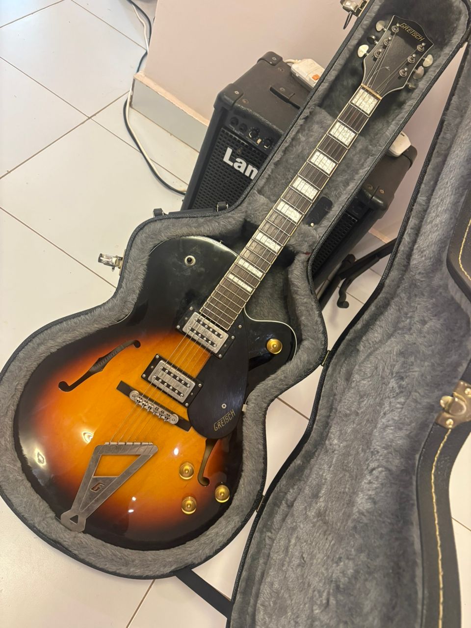 Gretsch Hollow Body Electric Guitar with Hard Case